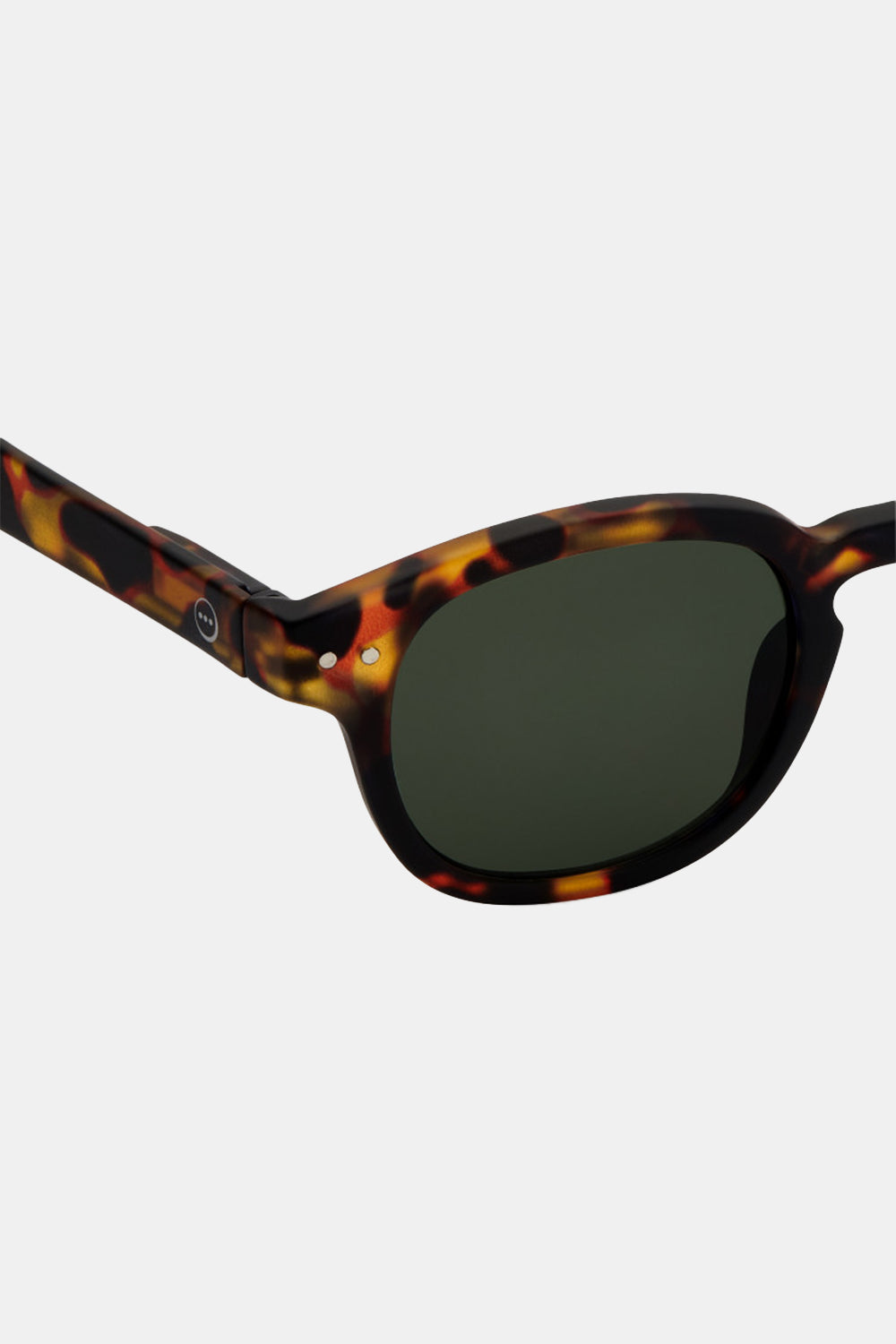 IZIPIZI #C Sunglasses (Green Tortoise) | Number Six