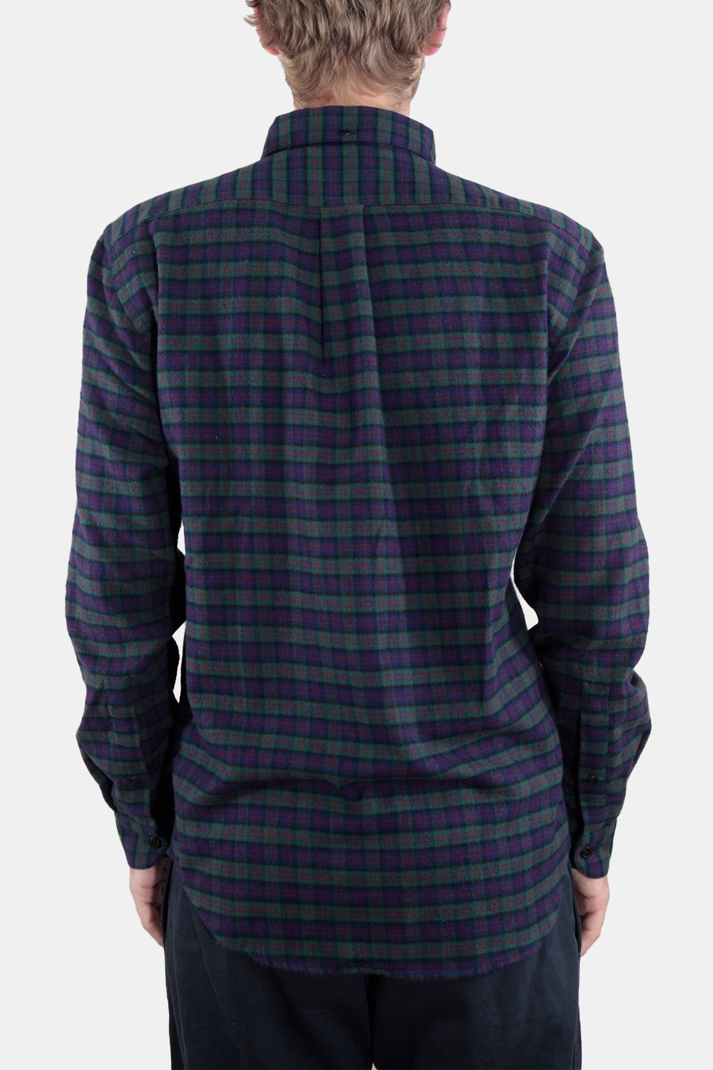 Portuguese Flannel Blom ESP Check Shirt (Blue / Purple)
